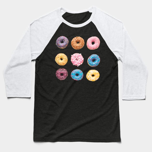 colorful donuts for donuts lovers Baseball T-Shirt by à la mode !